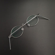 Load image into Gallery viewer, Handmade custom vintage oval diameter 38*32mm small round frame prescription glasses for men and women retro optical reading