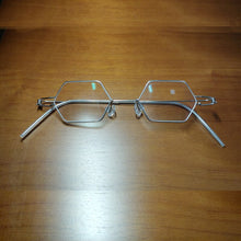 Load image into Gallery viewer, Handmade glasses non-threaded polygonal glasses anti-blue light prescription glasses, myopia, hyperopia, presbyopia glasses