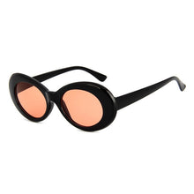Load image into Gallery viewer, Haptron Kurt Cobai style Oval UV400 Sunglasses Women Vintage retro round Frame white mens Sun glasses red Hip Hop Clear glasses