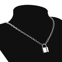 Load image into Gallery viewer, Streetwear Flame Unisex Choker Necklace Punk Style Gold Black Pendant Necklace Rock Chain Jewelry Accessories