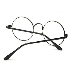 Harry Eyewear Small Round Glasses Clear Lens Unisex Gold Round Metal Glasses Frame Optical Men Women Black Circle Eye Glasses