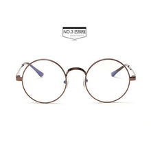 Carica l&#39;immagine nel visualizzatore di Gallery, Harry Eyewear Small Round Glasses Clear Lens Unisex Gold Round Metal Glasses Frame Optical Men Women Black Circle Eye Glasses