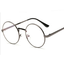 Carica l&#39;immagine nel visualizzatore di Gallery, Harry Eyewear Small Round Glasses Clear Lens Unisex Gold Round Metal Glasses Frame Optical Men Women Black Circle Eye Glasses