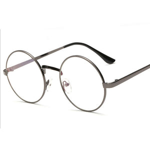 Harry Eyewear Small Round Glasses Clear Lens Unisex Gold Round Metal Glasses Frame Optical Men Women Black Circle Eye Glasses