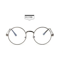 Carica l&#39;immagine nel visualizzatore di Gallery, Harry Eyewear Small Round Glasses Clear Lens Unisex Gold Round Metal Glasses Frame Optical Men Women Black Circle Eye Glasses