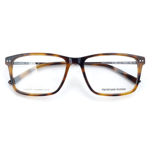 Havana Acetate Prescription Glasses Frames Rectangular Women Myopia/Progressive