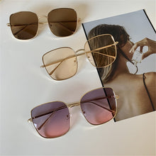 Load image into Gallery viewer, Fashion Colorful Korean Version Square Sunglasses Eyewear Glasses Colorful Sunglasses Versatile Sunglasses Uv400 Curtain