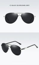 Load image into Gallery viewer, Luxury Brand  Polarized Sunglasses Men Women Gradient Lens Alloy metal frame Round Sun glasses Pilot Driving