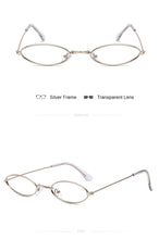 Load image into Gallery viewer, Small Frame Black Shades Round Sunglasses Women Oval Brand Designer Vintage Fashion Pink Sun Glasses Female Oculos De Sol