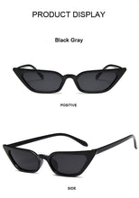 Load image into Gallery viewer, New Cateye Vintage Red Pink Sunglasses Women Brand Designer Retro Points Sun Glasses Female Superstar Lady Cat Eye