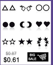 Load image into Gallery viewer, New Arrive Necklace For Women Brinco Heart Moon Star Lightning Oil Drip Fashion Jewelry Accessories Necklace