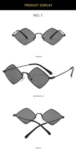 Fashion Metal Sunglasses Women Vintage Men Classic Small Frame Female Sun Glasses Goggle Uv400 Ladies Oculos Gafas De Sol