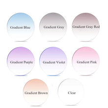Load image into Gallery viewer, LOUISE STAR Beauty mirror titanium diamond anti-blue light carved butterfly lens flat mirror lady myopia prescription mirror