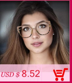 2022 Fashion Square Anti-blue Glasses Frame Women Vintage Metal Optical Transparent Eyeglasses Female No Degree Oculos Feminino