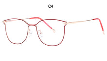 Load image into Gallery viewer, Gmei Optical Trendy Urltra-Light Titanium Alloy Women Full Rim Glasses Frames For Myopia Reading Prescription Eyeglasses M18043