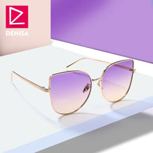 Carica l'immagine nel visualizzatore di Gallery, Moda blu occhiali da sole senza montatura donne 2022 UV400 lusso aviazione signore occhiali da sole occhiali tonalità zonnebril dames