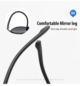 Polarized Round Metal Frame Woman Sun Glasses fishing Driving Sunglasses Brand NEW Fashion Sunglasses Female UV400
