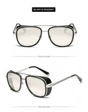 Load image into Gallery viewer, Iron Man 3 Matsuda TONY stark Sunglasses Men Rossi Coating retro Vintage Designer Sun glasses Oculos Masculino Gafas del UV400