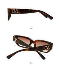 Load image into Gallery viewer, Vintage Sexy Lady Square Sunglasses Women Fashion Luxury Brand Designer Travel Hip Hop Small Frame Eye Sun Glasses Shades Gafas