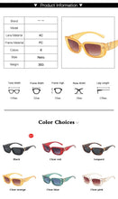 Load image into Gallery viewer, Fashion Rectangle Brand Sunglasses Women Vintage Classic Eyewear 2022 Men Trending  Sun Glasses Shades anti-ultraviolet UV400
