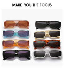 Load image into Gallery viewer, 2022 New Fashion Sunglasses Women Brand Designer Retro Rectangle Vintage Sun Glasses Female UV400 Lens Eyewears