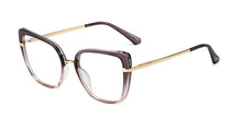 Carica l&#39;immagine nel visualizzatore di Gallery, 48262 Cat Eye TR90 Montature per occhiali anti blu Occhiali da donna per computer moda ottica 