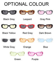 Load image into Gallery viewer, Vintage Square Sunglasses Women Fashion Brand Designer Sun Glasses Female Retro Black Small Frame Rectangle Oculos De Sol