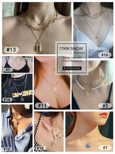 Bohemian Gold Necklaces For Women Multilayer Fashion Pearl Pendants Necklace Portrait Chokers 2020 Trendy New Jewelry Gift