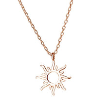 Load image into Gallery viewer, Necklace for Women Fashion Geometric Hollow Round Chain Pendants Statement Birthday Jewelry Gifts