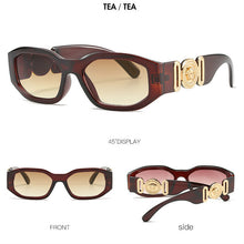 Load image into Gallery viewer, Fashion Sunglasses Brand Designer Lion Head Luxury Sun Glasses for Womens Retro UV400 Sunglass