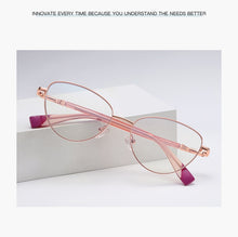 Load image into Gallery viewer, Trending Blue Light Blocking Women&#39;s Cat Eye Glasses Frame Anti Radiation Protection Eyeglasses Female Optical Eyewear