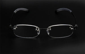 New Frameless Finished Myopia Glasses Men Women Ultralight Rimless Frame Short-sighted Nearsighted Eyeglasses -100 ~ -400