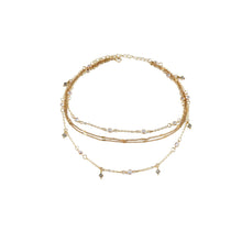Carica l'immagine nel visualizzatore di Gallery, Collane con ciondolo con stelle di cristallo in oro di nuova moda per collana da donna 2020 regalo di nozze gioielli vintage Boho multilivello femminile