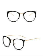 Load image into Gallery viewer, Eye Glasses Frame For Women Round Glasses Frame Women/Men Vintage Classic Computer Eyeglasses Frame for Women/Men