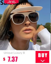 Load image into Gallery viewer, Rimless Alloy Small Square Sunglasses For Women Vintage Ins Hot Gradient Clear Sun Glasses Female Uv400 Shades Hip Hop Eyewear