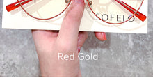 Load image into Gallery viewer, Cat Eye Myopia Optical Glasses Frame Women Anti Blue Light Prescription Eyeglasses Frame Ladies Clear Computer Spectacles Frame