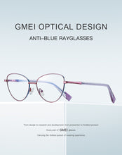 Load image into Gallery viewer, Trending Blue Light Blocking Women&#39;s Cat Eye Glasses Frame Anti Radiation Protection Eyeglasses Female Optical Eyewear