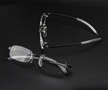 Load image into Gallery viewer, New Frameless Finished Myopia Glasses Men Women Ultralight Rimless Frame Short-sighted Nearsighted Eyeglasses -100 ~ -400