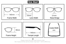 Load image into Gallery viewer, Ralferty Retro Transparent Glasses Women&#39;s Square TR90 0 Diopter Prescription Myopia Optic Frames Anti Blue Light Glasses