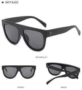 Oversized Women Sunglasses 2022 Shield Shape Luxy Design Big Frame Rivet Shades Sun glasses Woman UV400 sunglass zonnebril dames