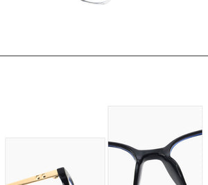 2022 Women Glasses Frame Luxury Eyewear For Women Anti Blue Light Glasses Optics Brand Designer Eyeglasses Frame Women