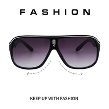 Load image into Gallery viewer, Retro Reflective Metal PC Women Fashion Square Large Frame Colorful Sports Sunglasses Men Versatile Big Motion Sunglasses
