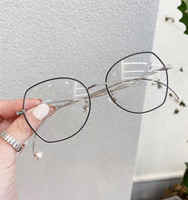 Load image into Gallery viewer, Anti-blue Light Glasses Frame Women Irregular Eyeglasses Unique Pearl Bent-leg Spectacle Frame Fashion Myopia Frames