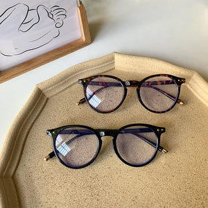 Glasses Frames Women Men Eye Glasses Blue Light Blocking Glasses Round Reading Computer Glasses Anti Blue Light