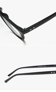 Retro Transparent Clear Lens Eyeglasses Fake Optical Eye Glasses Frames For Women Fashion Myopia Square Spectacles Eyewear