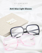 Load image into Gallery viewer, Vintage Oversized Square Glasses Frame Women 2022 New Retro Big Eyeglasses Female Clear Lens Optical Spectacles Transparent