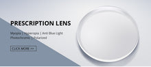 Load image into Gallery viewer, This can't be order alone,Customized Prescription Lenses Extra Cost Use Only If you place orders alone, we will not shipment