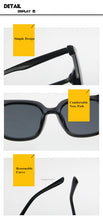 Load image into Gallery viewer, Classic Vintage Square Sunglasses Women Oversized Sunglass Woman Men Retro Black Sun Glasses Shades Goggle