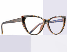 Load image into Gallery viewer, Ralferty Quality TR90 Glasses Frame Female Prescription Glasses Transparent Red Blue Light Glasses With Spring NO Grade Glasses