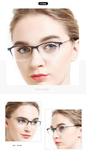 Load image into Gallery viewer, OCCI CHIAR Cat Eye Blue Light Glasses Frame Women Computer Glasses Decorative Myopia Prescription Eyeglasses Frames Fake Eyewear